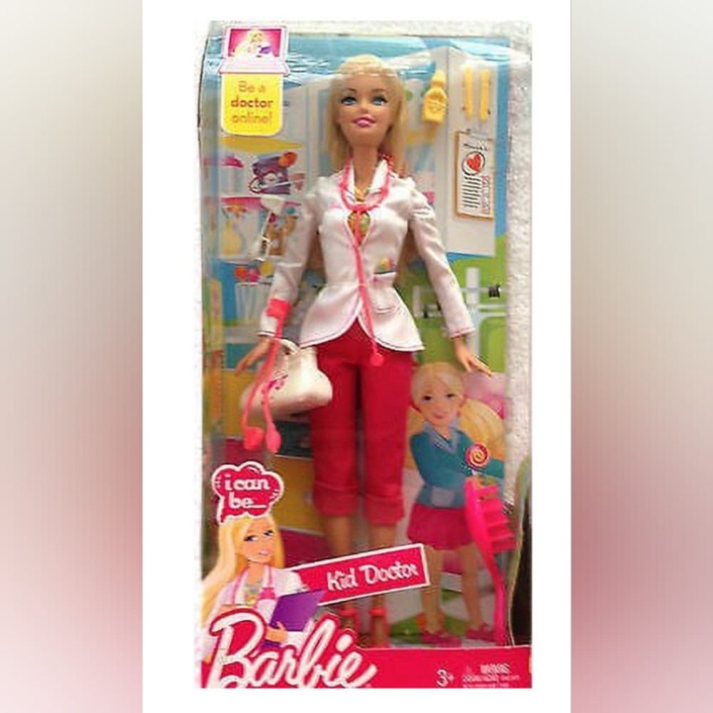 Barbie I Can Be Kid Doctor Doll - NIB